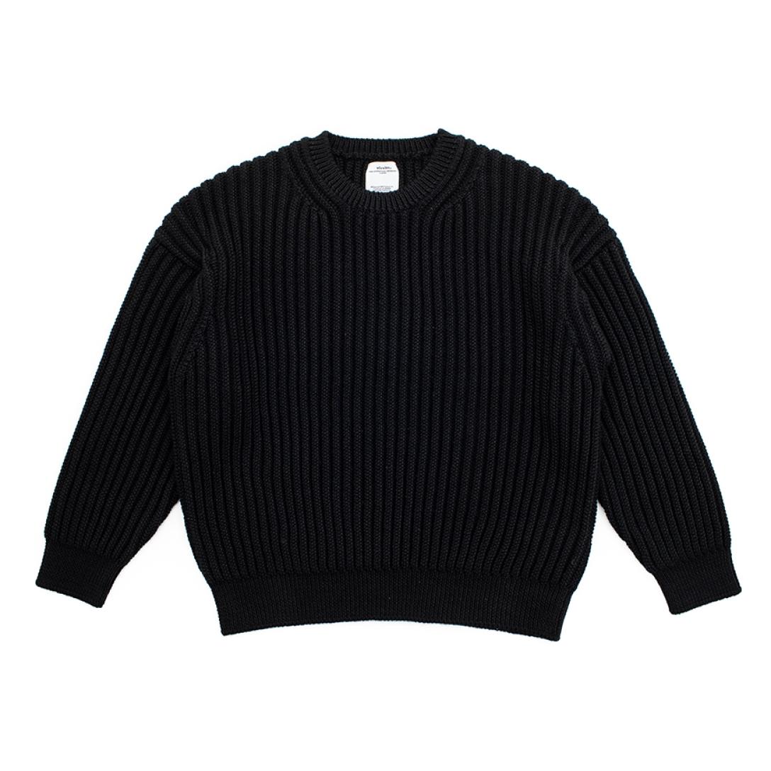 お気に入り】 AMPLUS spot 21FW visvim CREW L/S2 KNIT ニット 